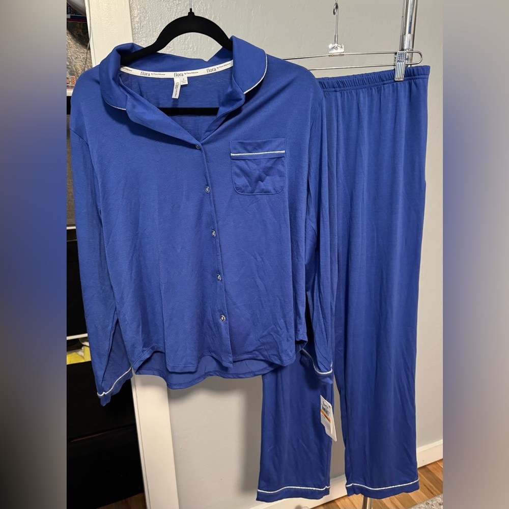 Flora Nikrooz Royal Blue Pajama Set